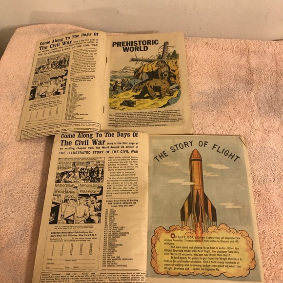 Vintage Classics Illustrated Special Issue Adventures in Science & Prehistoric - Picture 4 of 11